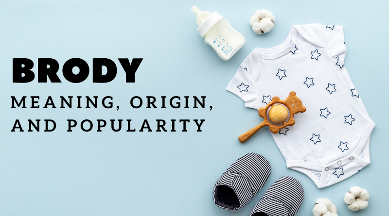 Brody name meaning and origin