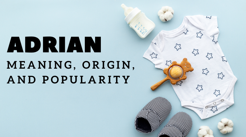 adrian name meaning and origin