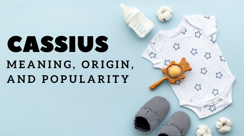 Cassius name meaning and origin