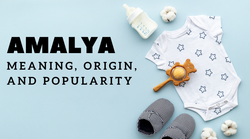 Amalya name meaning and origin